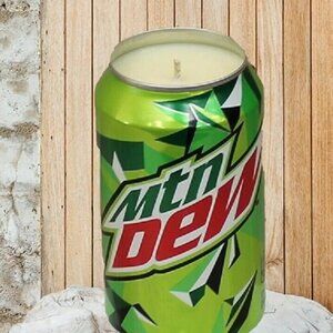 NEW Mountain Dew Can Candle Soda Candles Handcrafted in Tennessee Scented GIFT